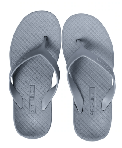 ARCHLINE Orthotic Flip Flops Thongs Arch Support Shoes Footwear - Grey - EUR 40 Payday Deals