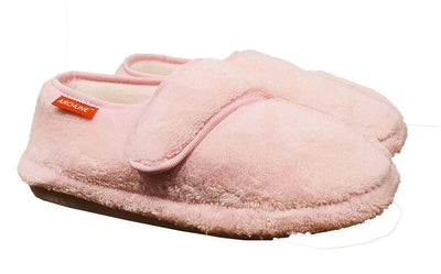 ARCHLINE Orthotic Plus Slippers Closed Scuffs Pain Relief Moccasins - Pink - EU 37