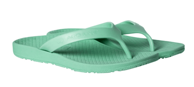 ARCHLINE Orthotic Thongs Arch Support Shoes Footwear Flip Flops - Dew Green Payday Deals