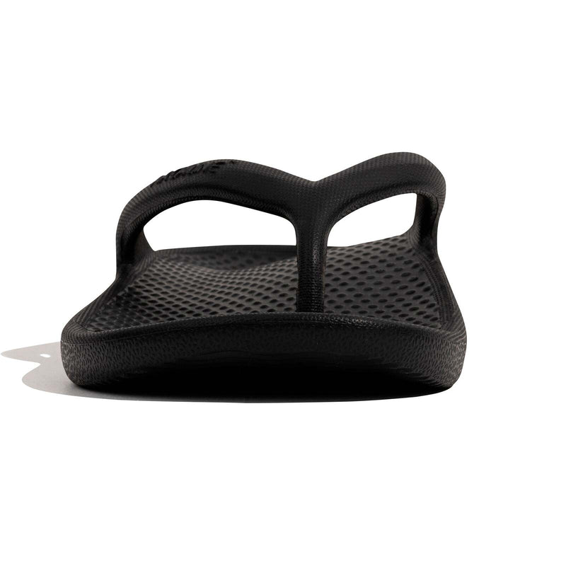 Archline Rebound Orthotic Foam Thongs Arch Support Flip Flops Orthopedic - Black Payday Deals