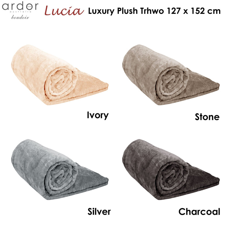 Ardor Lucia Luxury Push Throw Silver Payday Deals