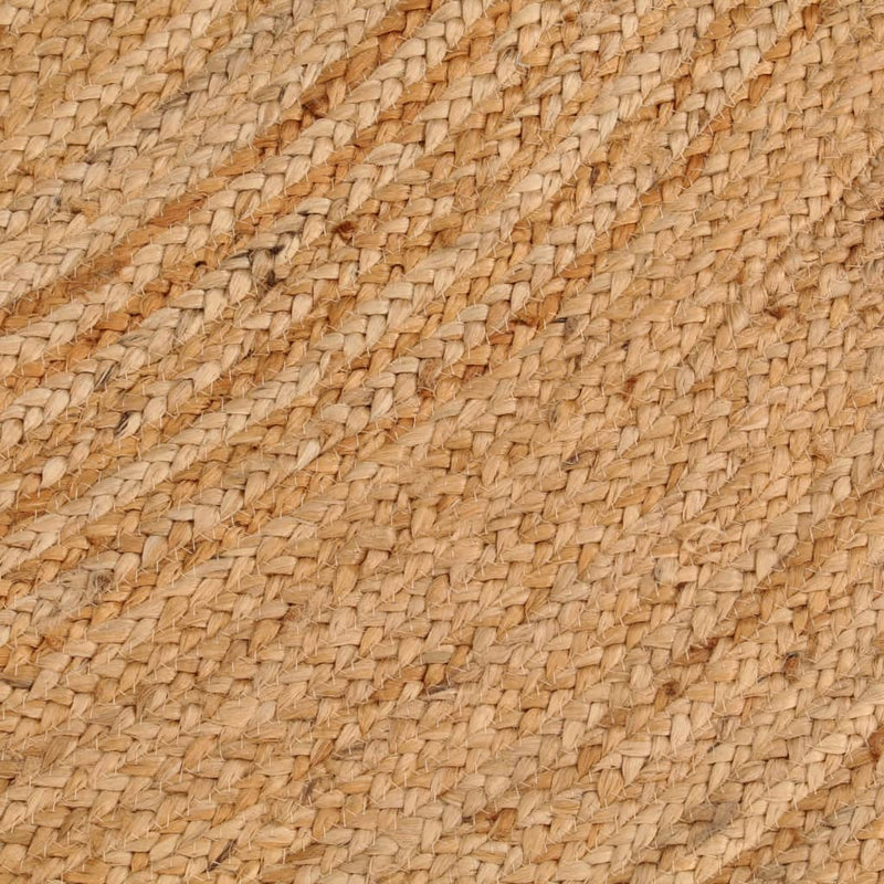 Area Rug Braided Jute 180 cm Round Payday Deals
