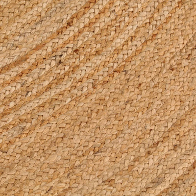 Area Rug Braided Jute 210 cm Round Payday Deals