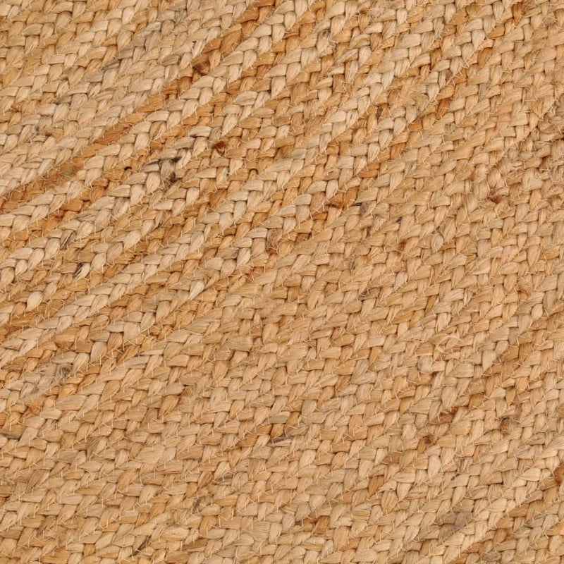 Area Rug Braided Jute 210 cm Round Payday Deals