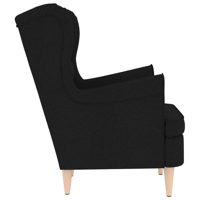 Armchair Black 74x84x100 cm Fabric Payday Deals