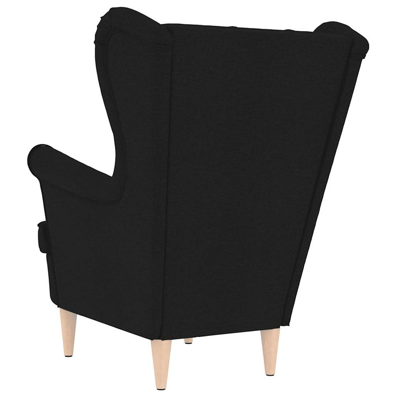 Armchair Black 74x84x100 cm Fabric Payday Deals