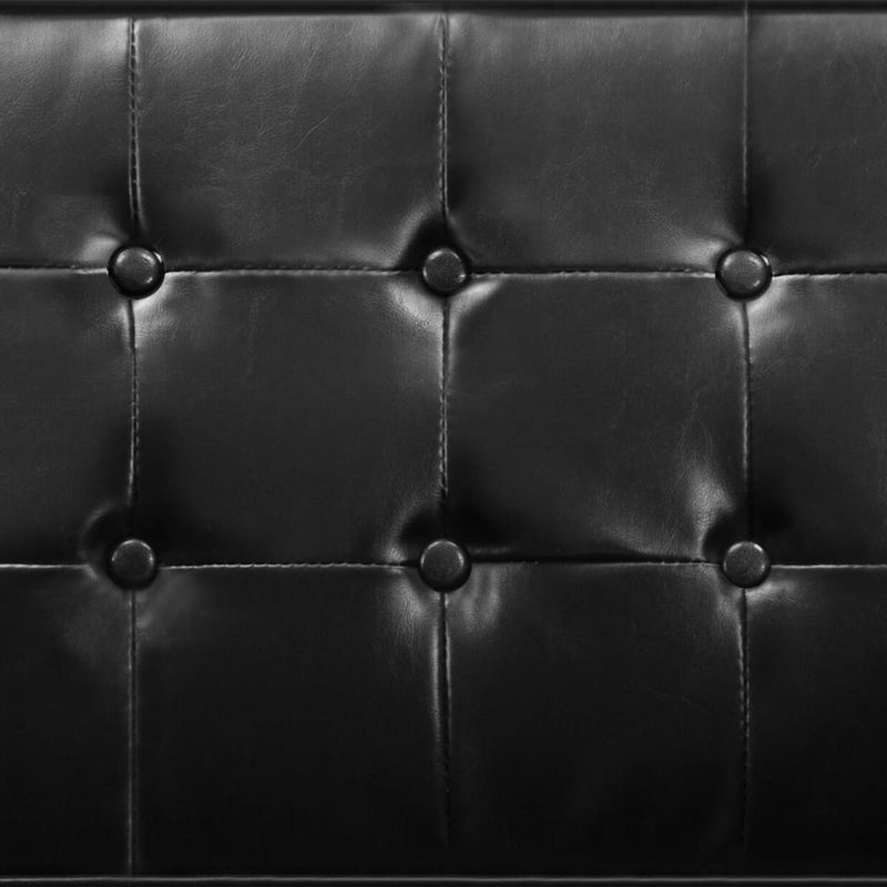 Armchair Black Faux Leather Payday Deals