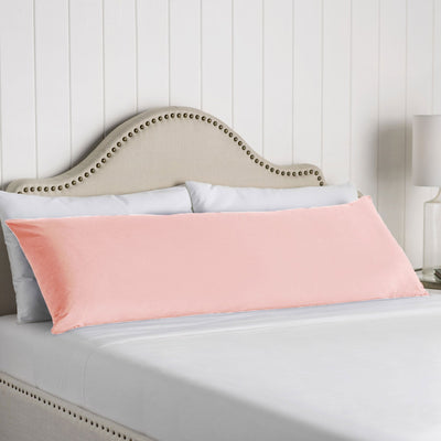 Artex 100% Cotton Body Pillowcase Light Peach