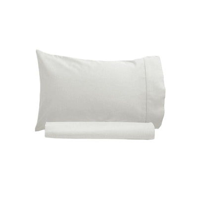 Artex 250TC 100% Cotton Sheet Set Single Off White