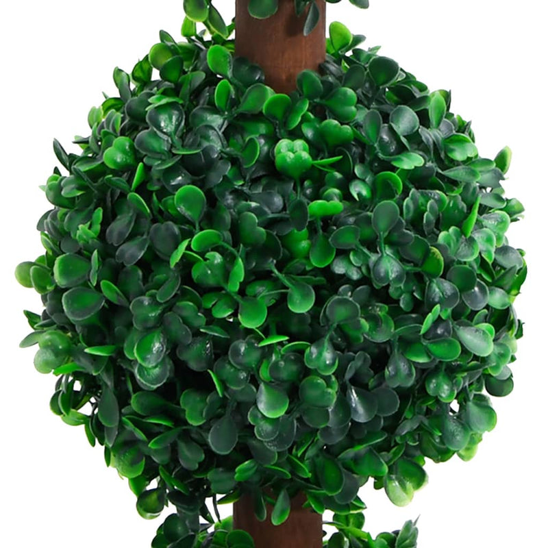 Artificial Boxwood Plant with Pot Ball Shaped Green 90 cm Payday Deals