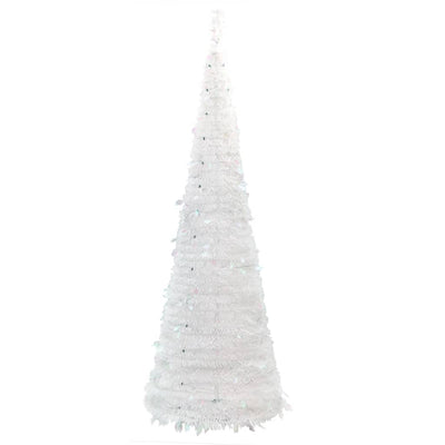 Artificial Christmas Tree Pop-up 50 LEDs White 120 cm Payday Deals