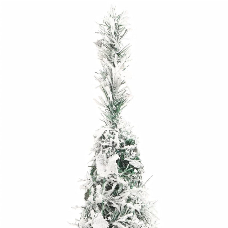 Artificial Christmas Tree Pop-up Flocked Snow 200 LEDs 210 cm Payday Deals