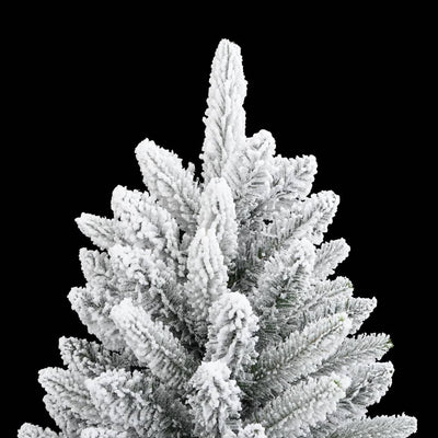 Artificial Christmas Tree with Flocked Snow 180 cm PVC&PE Payday Deals