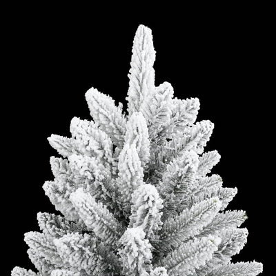 Artificial Christmas Tree with Flocked Snow 240 cm PVC&PE Payday Deals