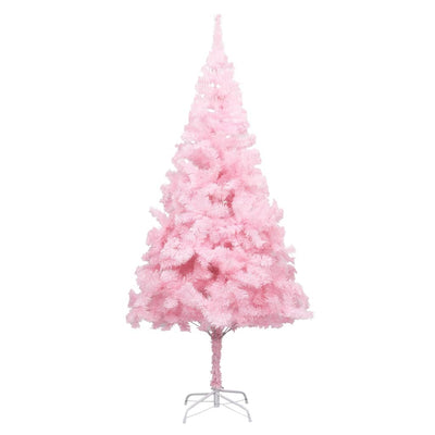 Artificial Christmas Tree with LEDs&Ball Set Pink 240 cm PVC Payday Deals
