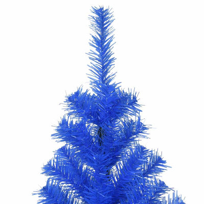 Artificial Christmas Tree with Stand Blue 240 cm PVC Payday Deals