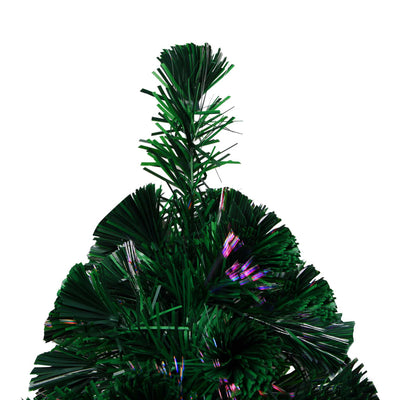 Artificial Christmas Tree with Stand Green 150 cm Fibre Optic Payday Deals
