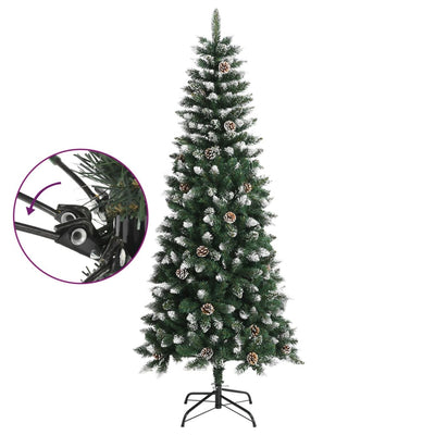Artificial Christmas Tree with Stand Green 180 cm PVC Payday Deals