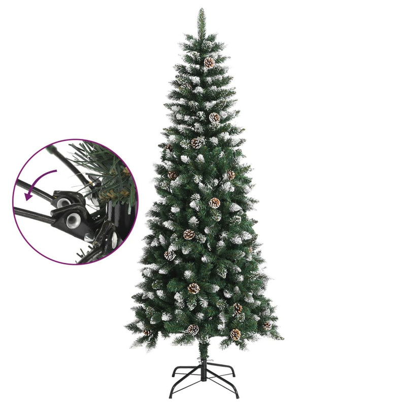 Artificial Christmas Tree with Stand Green 180 cm PVC Payday Deals