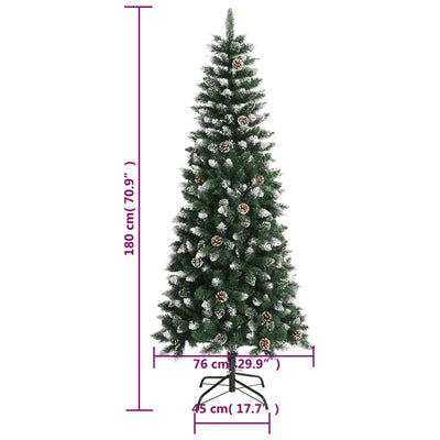 Artificial Christmas Tree with Stand Green 180 cm PVC Payday Deals