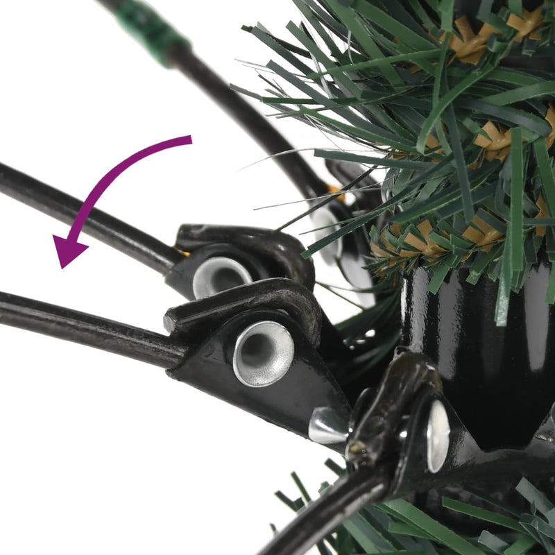 Artificial Christmas Tree with Stand Green 240 cm PVC Payday Deals