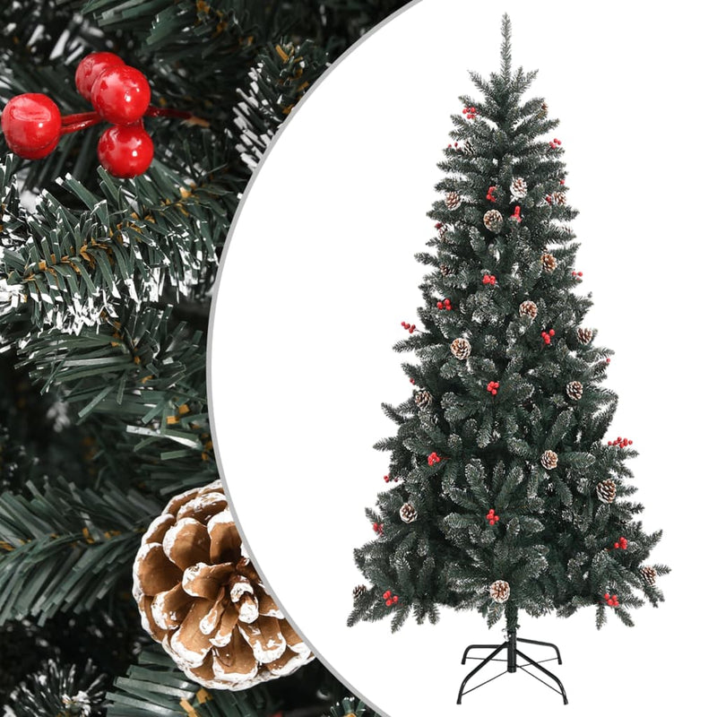 Artificial Christmas Tree with Stand Green 240 cm PVC Payday Deals