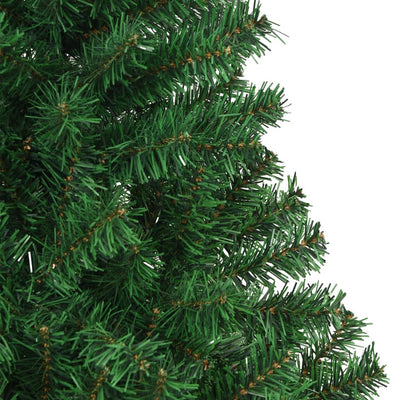Artificial Christmas Tree with Thick Branches Green 240 cm PVC Payday Deals