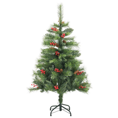 Artificial Hinged Christmas Tree 150 LEDs & Ball Set 120 cm Payday Deals