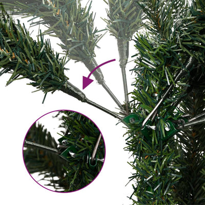 Artificial Hinged Christmas Tree 300 LEDs 180 cm Payday Deals