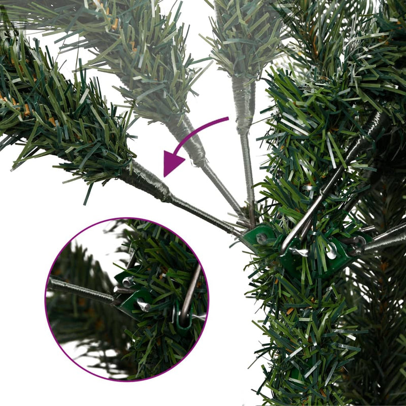 Artificial Hinged Christmas Tree 300 LEDs 180 cm Payday Deals