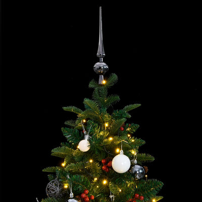 Artificial Hinged Christmas Tree with 150 LEDs & Ball Set 150 cm Payday Deals