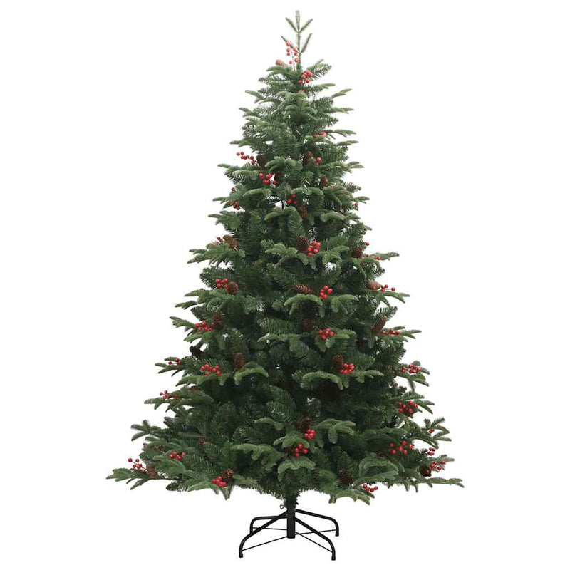 Artificial Hinged Christmas Tree with 300 LEDs & Ball Set 180 cm Payday Deals
