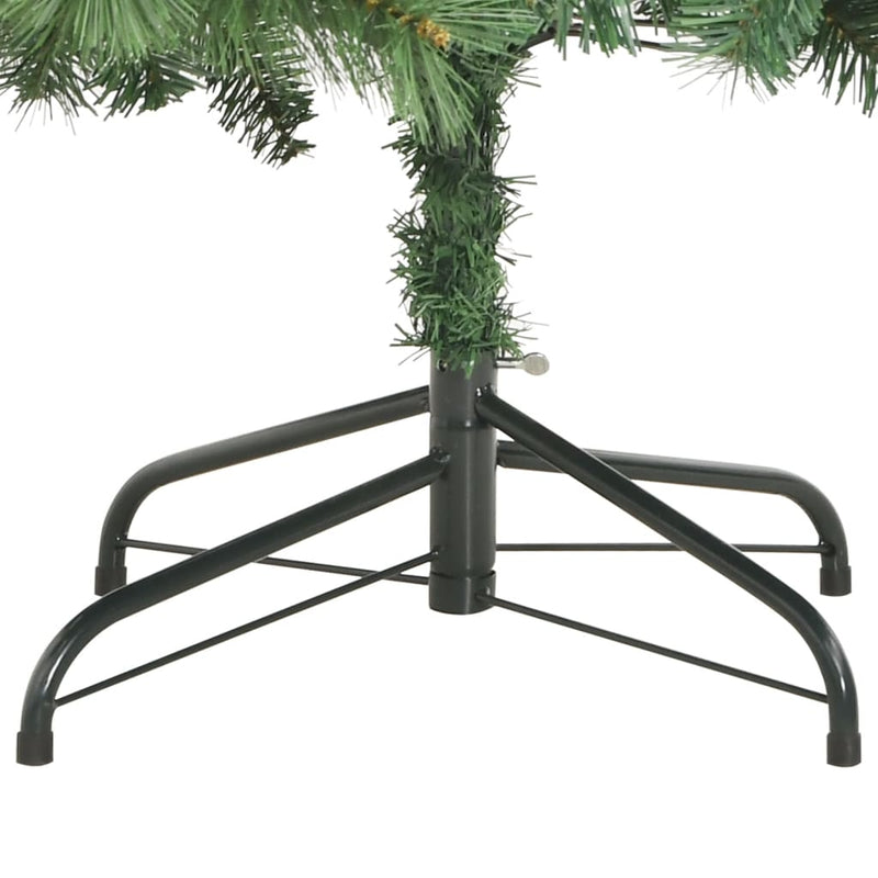 Artificial Hinged Christmas Tree with Cones and Berries 180 cm Payday Deals