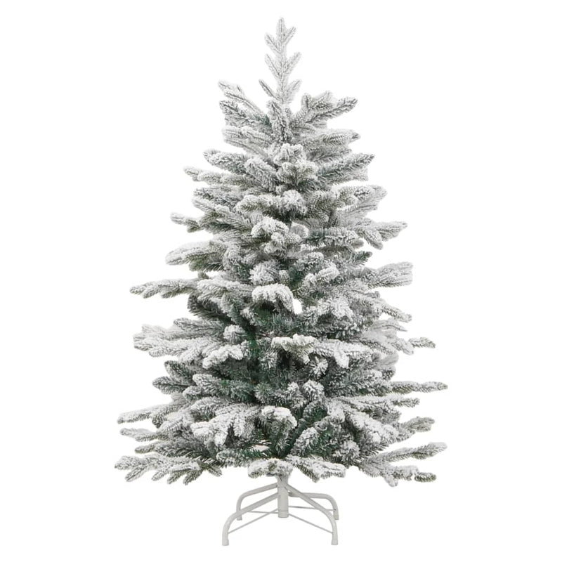 Artificial Hinged Christmas Tree with Flocked Snow 120 cm Payday Deals