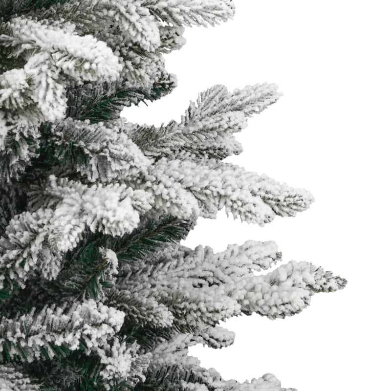 Artificial Hinged Christmas Tree with Flocked Snow 120 cm Payday Deals