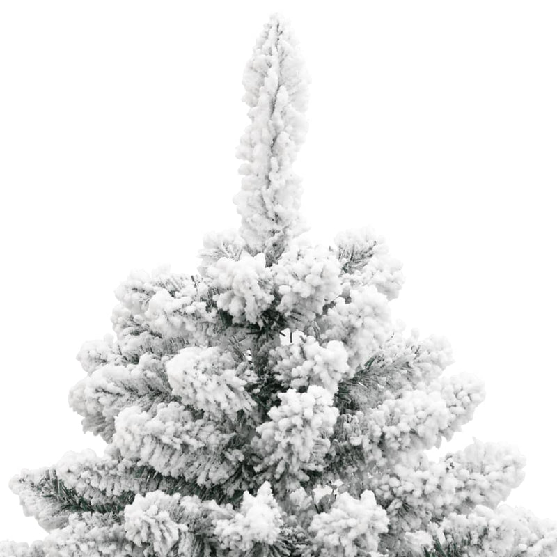 Artificial Hinged Christmas Tree with Flocked Snow 120 cm Payday Deals