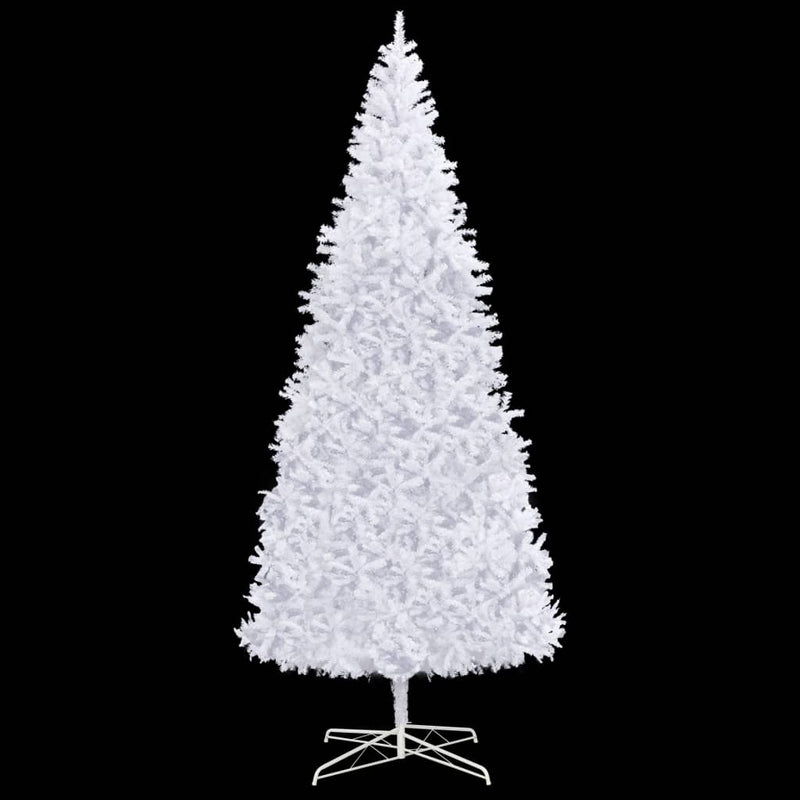 Artificial Pre-lit Christmas Tree 400 cm White Payday Deals