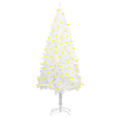 Artificial Pre-lit Christmas Tree White 120 cm