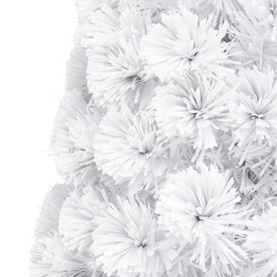 Artificial Pre-lit Christmas Tree White 210 cm Fibre Optic Payday Deals