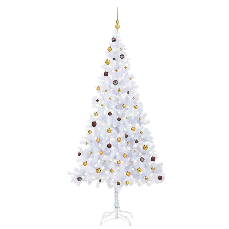 Artificial Pre-lit Christmas Tree with Ball Set 210 cm 910 Branches Payday Deals