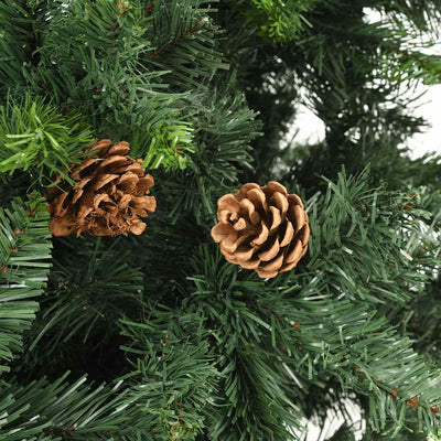 Artificial Pre-lit Christmas Tree with Ball Set Green 210 cm Payday Deals