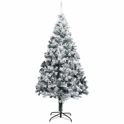 Artificial Pre-lit Christmas Tree with Ball Set Green 240 cm PVC Payday Deals
