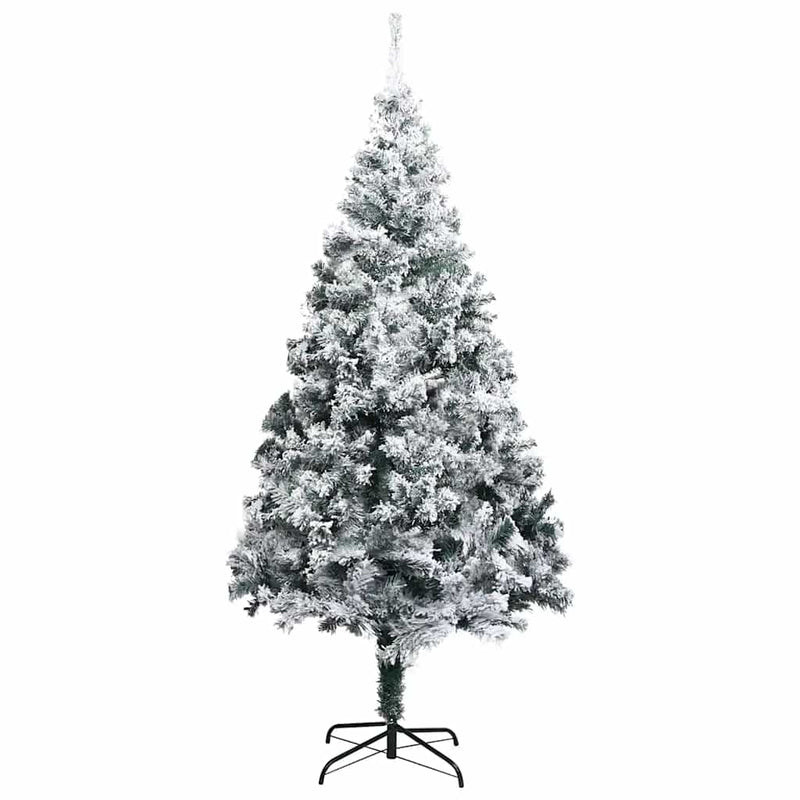 Artificial Pre-lit Christmas Tree with Ball Set Green 240 cm PVC Payday Deals