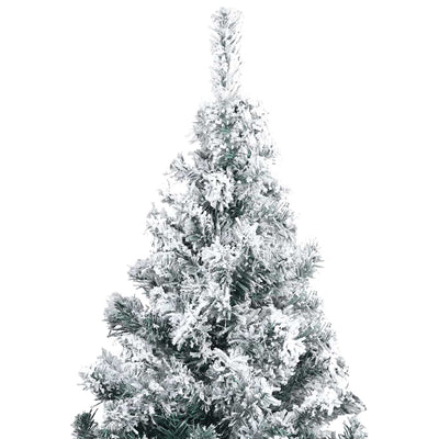 Artificial Pre-lit Christmas Tree with Ball Set Green 240 cm PVC Payday Deals