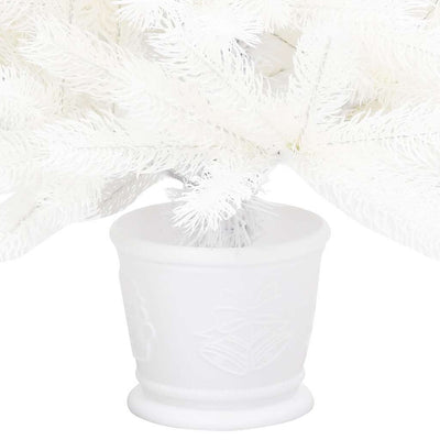 Artificial Pre-lit Christmas Tree with Ball Set White 90 cm Payday Deals