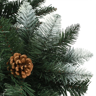 Artificial Pre-lit Christmas Tree with Pine Cones 180 cm Payday Deals