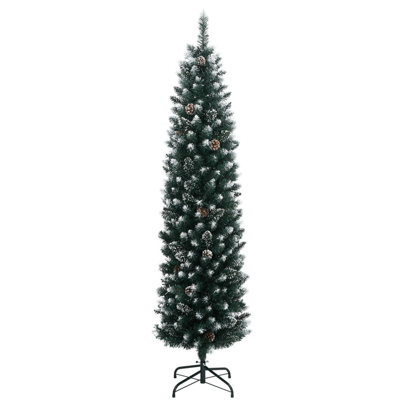 Artificial Slim Christmas Tree 300 LEDs 210 cm Payday Deals