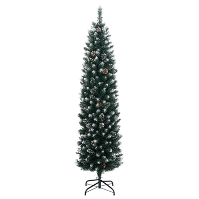 Artificial Slim Christmas Tree 300 LEDs 240 cm Payday Deals