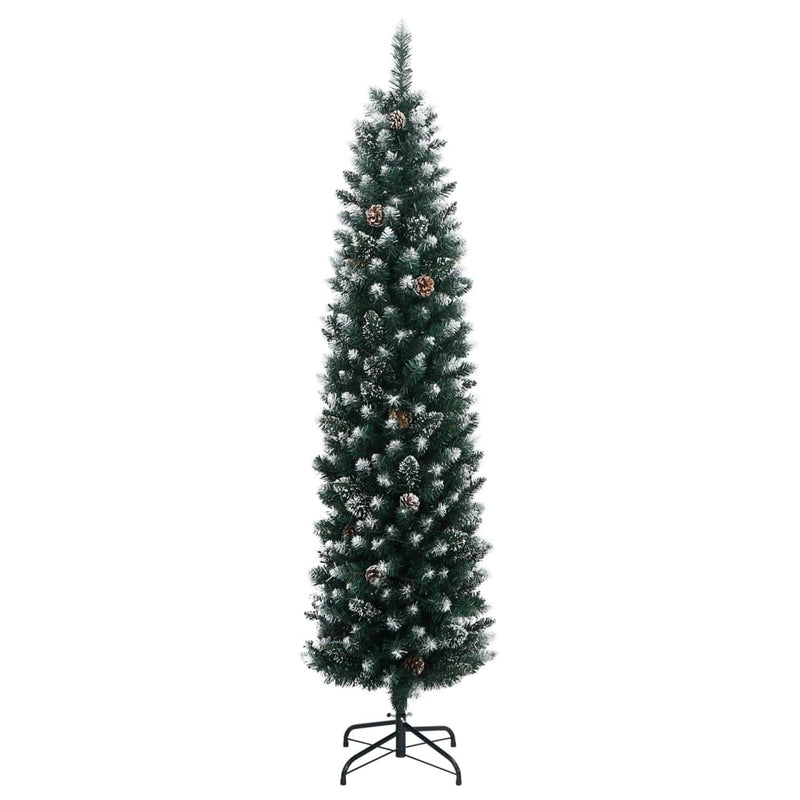Artificial Slim Christmas Tree 300 LEDs 240 cm Payday Deals