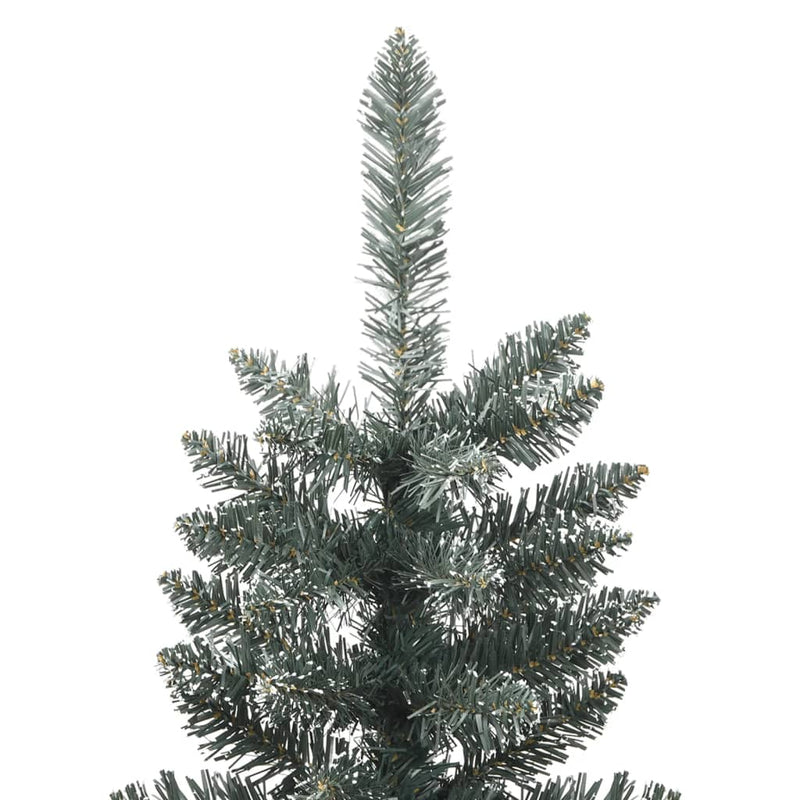 Artificial Slim Christmas Tree with Stand Green 240 cm PVC Payday Deals